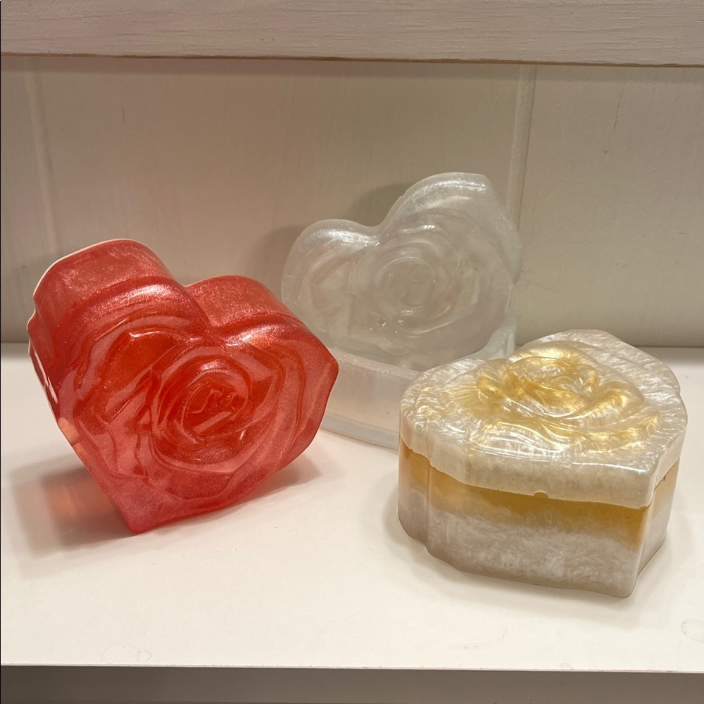 Pick (1) Heart-Shaped Jar